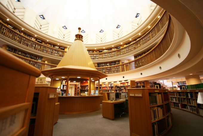 日文研の図書館