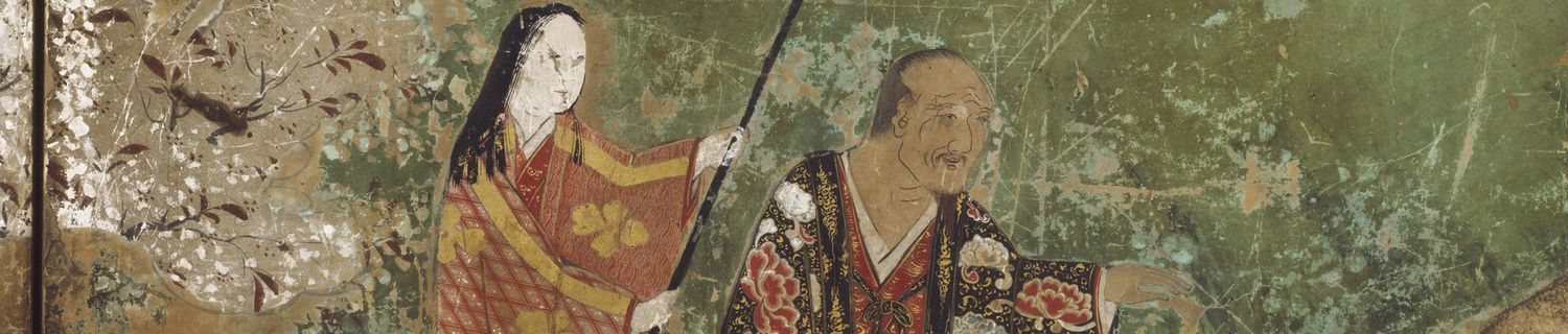 歴博_醍醐花見図屏風